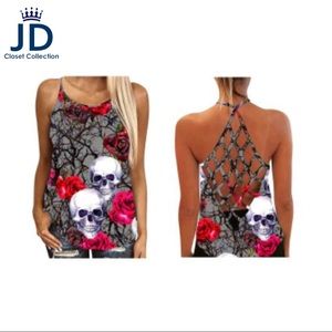 Women’s Printed Tank Top - New